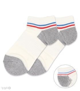 جوراب مچی پاشنه و پنجه حوله‌ای Barcode بارکد طرح دوپولینو