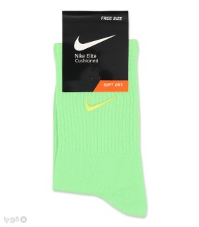 جوراب ساقدار اسپرت کش انگلیسی گلدوزی طرح Nike طیف سبز