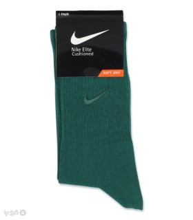 خرید جوراب ساقدار اسپرت کش انگلیسی گلدوزی طرح Nike طیف سبز
