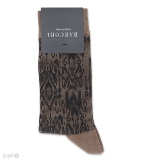 خرید جوراب ساقدار مردانه بارکد طرح Deco Lines