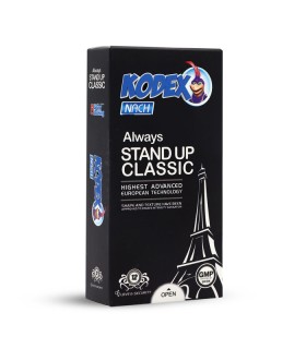 کاندوم بسیار نازک ناچ کدکس Nach Kodex مدل Stand Up Classic - بسته 12 عددی