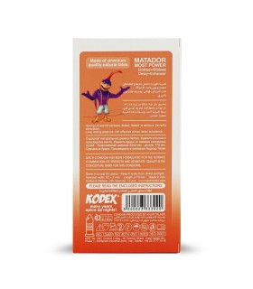 کاندوم تحریک کننده ناچ کدکس Nach Kodex مدل Matador - بسته 12 عددی