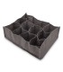 نظم دهنده کشو سایز 10×25×34 سانتی متر خاکستری