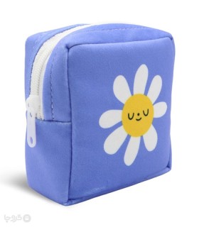 کیف نظم دهنده Hippo هیپو ابعاد 13×13 کد 102 طرح گل بابونه 